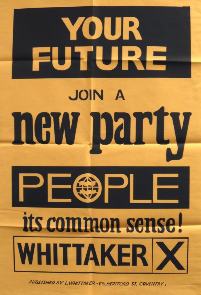 1974 PEOPLE Party poster