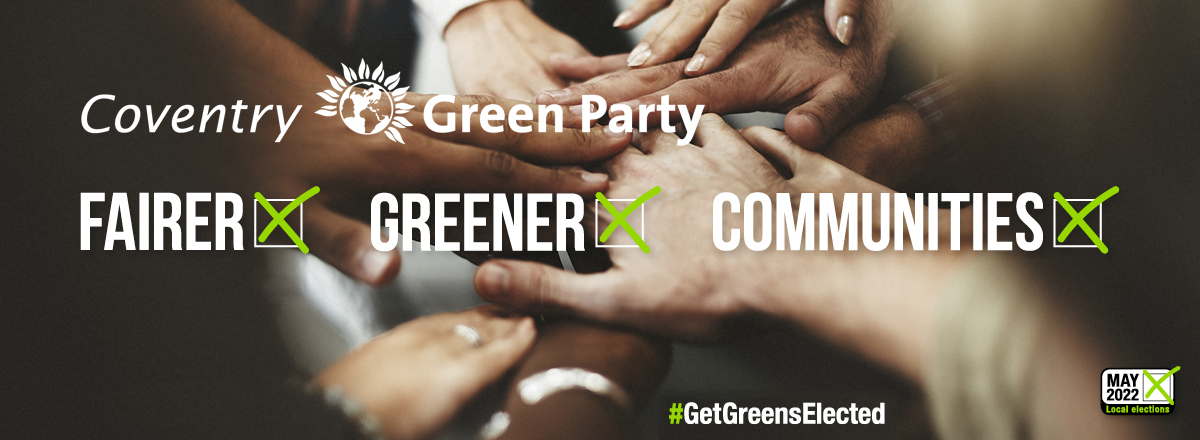 hands together - Fairer Greener Communities - election 5May2022